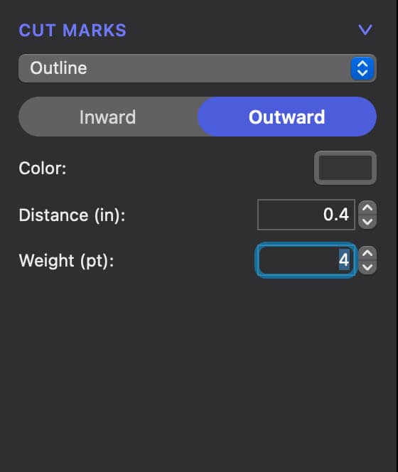Screenshot of automatic nesting modes in NestPrint